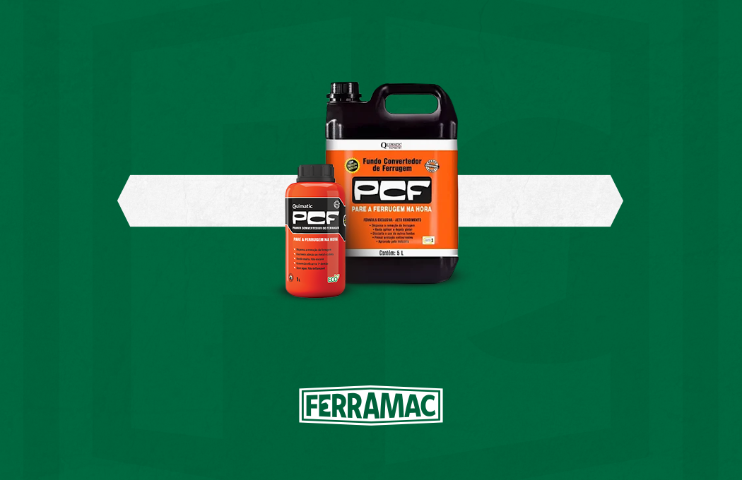 Como remover ferrugem de metal: guia de aplicação com PCF Quimatic
