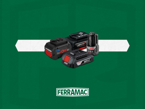 Baterias Bosch GBA e ProCORE: entenda as diferenças entre 12V e 18V